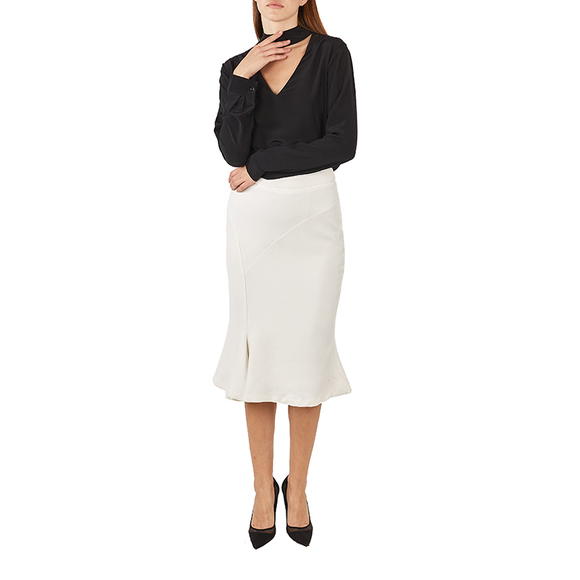 Network Skirt Women White - Picture 1 of 5